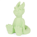 PLA Matte 3D printed dinosaur figurine in light green by Numakers