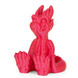 Numakers PLA Silk 3D printer filament shown as a glossy pink glove sculpture