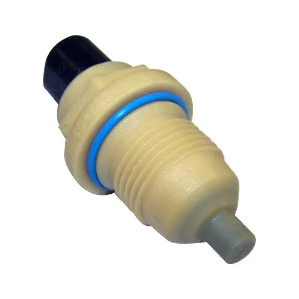 Power Driven Transmission Output Vehicle Speed Sensor (VSS) beige plastic with blue O-ring and black connector