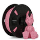 Numakers PETG-HS Filament on black spool, pink 1.75 mm, with pink dragon figurine