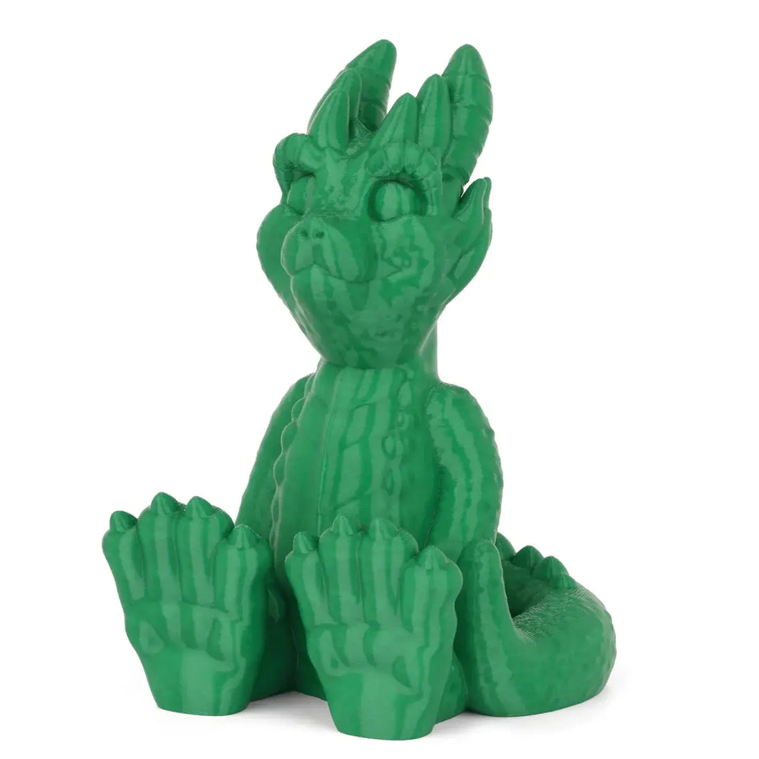 Numakers PETG-HS Filament dragon figurine, green 3D printed accessory