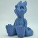 PLA-CF blue carbon fiber reinforced 3D printer accessory sculpture with finger-like projections