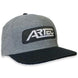 Artec Industries gray cap with black brim and ARTEC logo patch on front