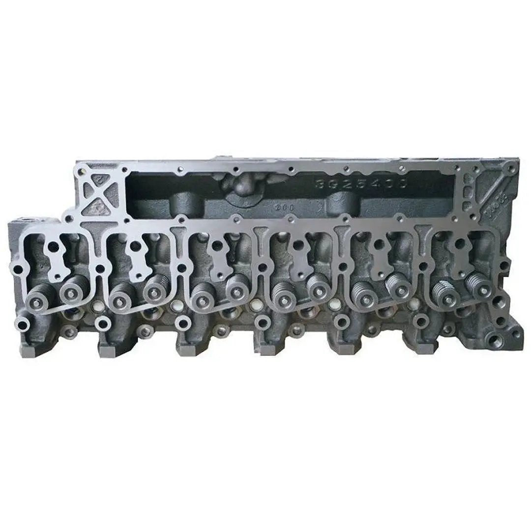 Power Driven Stage 3 CNC-Ported Race Cylinder Head for 89-98 12V Cummins, gray aluminum