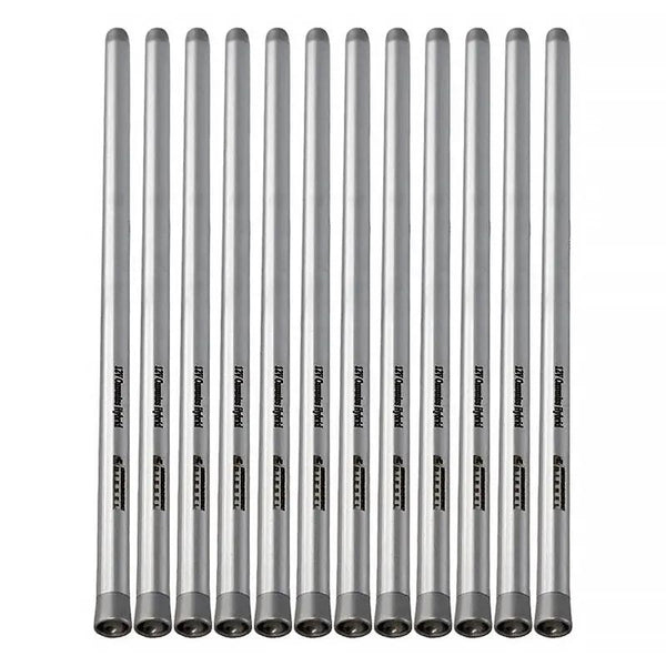 Pushrods Power Driven Diesel 89-98 Cummins 12V, silver, set of 16