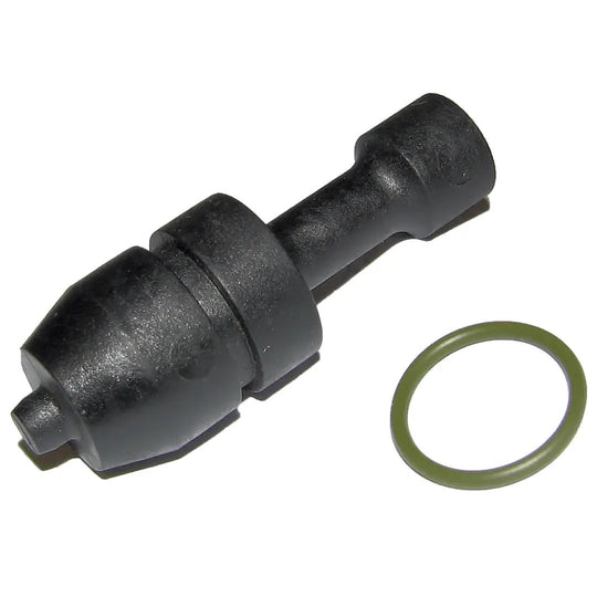 Power Driven Diesel timing pin with O-ring & retainer ring, black pin with green O-ring, 1989-1998