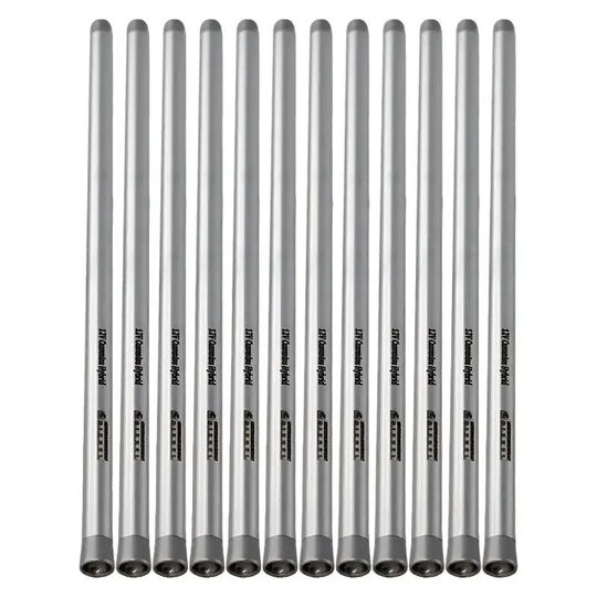Power Driven Diesel 24V pushrods for Cummins 98.5-18, silver steel rods