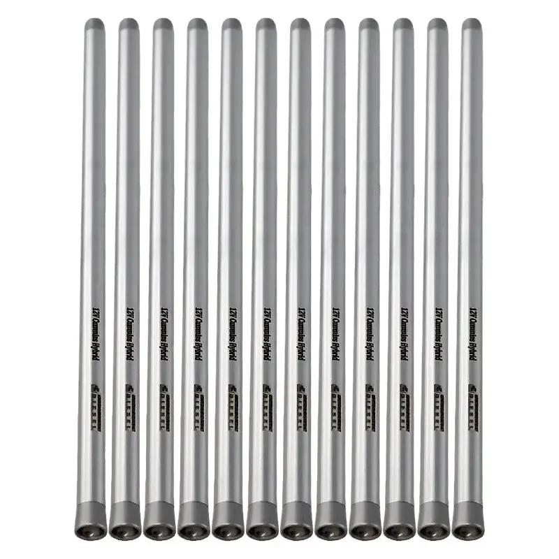 Power Driven Diesel 24V pushrods for Cummins 98.5-18, silver steel rods