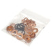 Power Driven Diesel 12V Cummins Injector Installation Kit copper washers and black O-rings in clear plastic bag