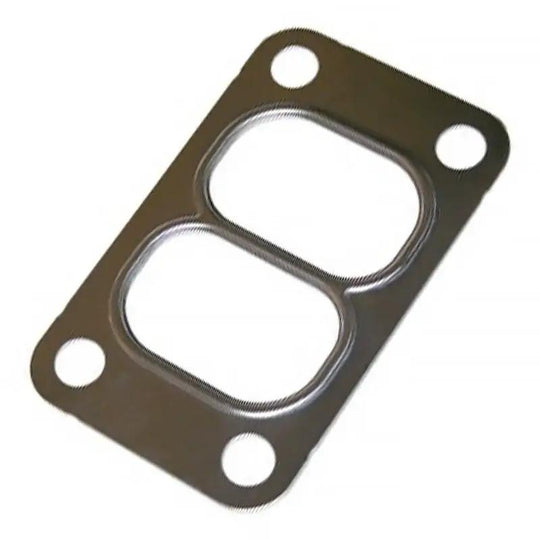 Power Driven Diesel T3 Gasket (Divided) for 89-07 5.9L Cummins, metal turbo gasket with two oval ports