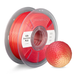 Dual/Tri-Color Silk PLA filament spool by Numakers; red filament with visible label