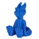 PLA+ Filament 3D-printed blue dragon figurine, 3D printer accessory