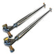 Artec JK Aluminum Steering Kit with JMX PRO 7-8 in Rod Ends; two aluminum steering rods with rod-end joints