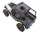 Sun shade top SpiderWebShade for Jeep Wrangler YJ, stock printed star design (1987–1996).