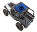 Sun Shade SPIDERWEBSHADE for Jeep Wrangler YJ (1987–1996), blue printed star top