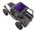 SpiderWebShade sun shade for Jeep Wrangler YJ (1987–1996) with purple flag print