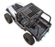 SPIDERWEBSHADE sun shade top for Jeep Wrangler YJ (1987–1996) with stock printed American flag design.