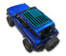 SpiderWebShade sun shade top for Ford Bronco (2021–2026); stock teal/black American flag print on top.