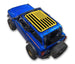 Sun shade top for Ford Bronco (2021–2026) with yellow American flag print on the blue Bronco roof