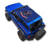 Sun shade top for Ford Bronco (2021–2026) in blue with North Dakota flag eagle print by SpiderWebShade