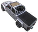 Sun shade for Jeep Gladiator JT by SpiderWebShade, solid black shade top for bed area