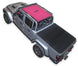 SPIDERWEBSHADE sun shade for Jeep Gladiator JT, pink solid color top