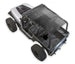 Sun shade top for Jeep Wrangler YJ (1987–1996); SPIDERWEBSHADE solid color mesh shade