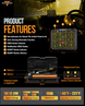 AC-1200 RGB Switch Panel with App Control | Urban 3D