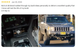 Jeep ZJ 5-Speed Swap Inner Dust Boot Kit (1993-1998 AX15/NV3500) 4Link4WD two-view interior shifter area, exterior front view