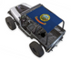 SPIDERWEBSHADE sun shade for Jeep Wrangler YJ (1987–1996), blue printed top featuring Idaho state seal.