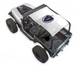 Sun Shade by SpiderWebShade for Jeep Wrangler YJ (1987–1996) with stock printed design