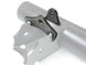 Artec Lower Link Shock Tabs (4 pieces) black steel tabs mounted on silver tubular frame