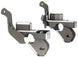 Coil bracket replacement Artec Industries for TJ-LJ-XJ-ZJ front axle, pair of gray metal coil bucket brackets