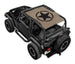 Sun shade SpiderWebShade for Jeep Wrangler TJ (1997–2006), tan with black star logo