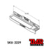 TMR Clamp & Square Organizer Skinny Pedal Racing angled metal tool storage accessory