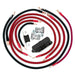 Battery Cable Kit by Big7Kits for Toyota Tacoma Gen1 1995-2004 wiring harness with red/black cables and copper lugs