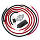 Battery Cable Kit by Big7Kits for Toyota Tacoma Gen1 1995-2004 wiring harness with red/black cables and copper lugs
