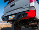 Rear bumper Artec Industries for Toyota Tacoma 3G Venture; black with red armor panels