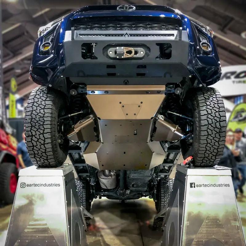 Artec Industries Toyota 4Runner 5th Gen full skid plate system with A-arm and bellypan, fuel tank protection