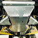 Toyota 4Runner 5th Gen full skid plate system Artec Industries with A-arm, belly pan, fuel skid underside