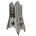 Adjustable Link Tower (single) Artec Industries upper link axle bracket, steel, with multiple mounting holes