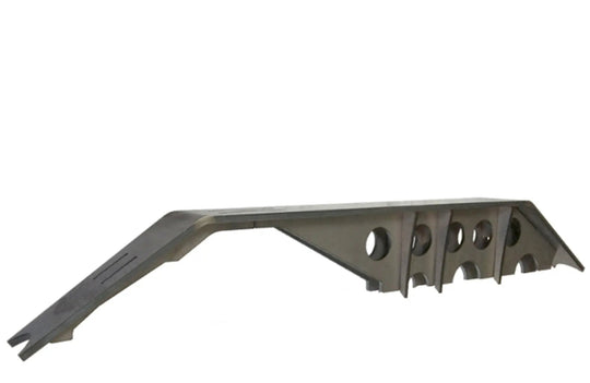 Chevy 60 Front Axle Truss Artec Industries gray steel with perforated mounting holes