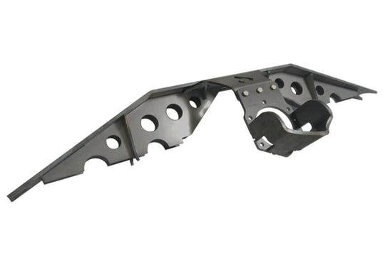 Artec Industries 14-Bolt Combo Kit SRW Axle Truss Assembly, gray steel with perforated side rails