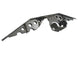 Artec Industries 14-Bolt Combo Kit SRW Axle Truss Assembly, gray steel with perforated side rails