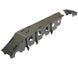 Artec Front Axle Truss for XJ, two-piece gray steel bracket with mounting holes