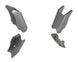 Artec JK Inner C Gussets for Jeep JK Wrangler - set of 5 gray metal brackets