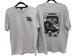 Titan Turbo T-Shirt gray heather; front Titan Turbo Service logo, back graphic of a lifted off-road truck; 2 shirts