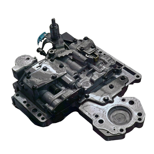 Power Driven Full Manual Valve Body Build Kit - two valve-body modules with shift shaft and bolts