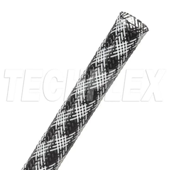 Wire braided cord in black-and-white checkered flag pattern; 10 mil, Big7Kits outdoor recreation