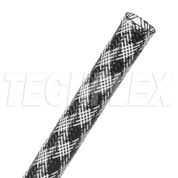 Wire braided cord in black-and-white checkered flag pattern; 10 mil, Big7Kits outdoor recreation